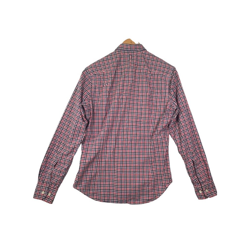 Banana Republic Men's Plaid Grant Fit Long Sleeve Button Down Shirt‎ Size S - Picture 2 of 7
